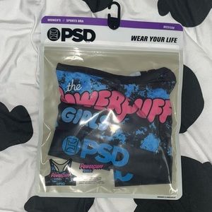 PSD POWERPUFF GIRLS TIE DYE SPORTS BRA